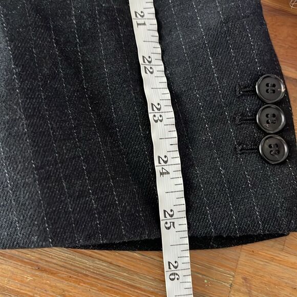 NEW Zara Pinstripe Mens Suit Jacket Blazer Size 40 - Picture 10 of 10